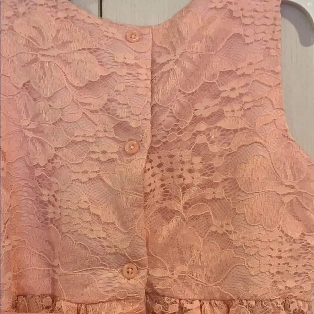 🎉1 hr sale 🎉Lace pink dress 👗